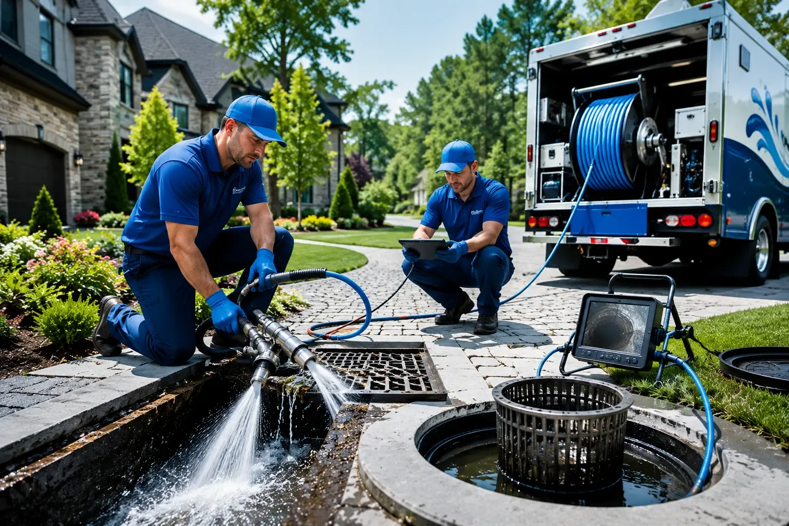 Local outdoor drain cleaning professionals in Centerville, LA
